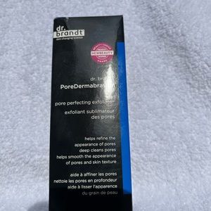 Dr. Brandt pore perfecting exfoliator